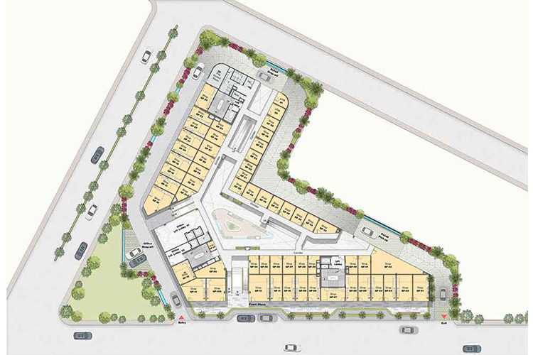 Elan Empire Site Plan