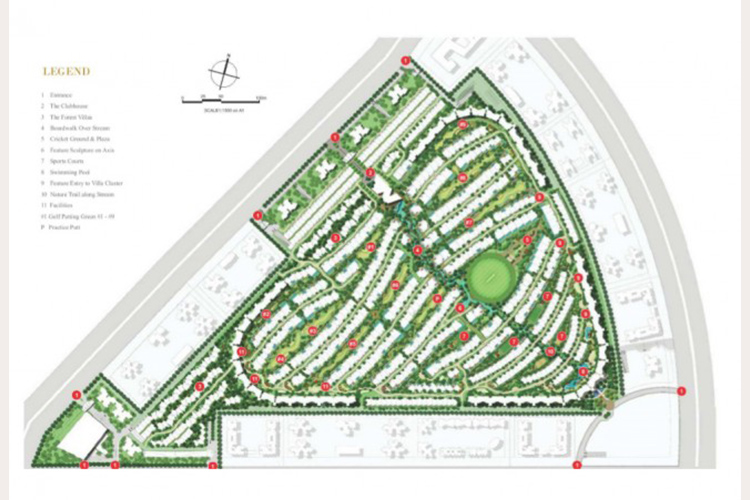Rise Sports Villas Master Plan